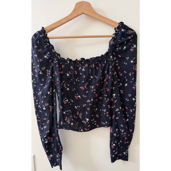 Reformation Matteo floral top women's size 0 - Picture 2 of 8